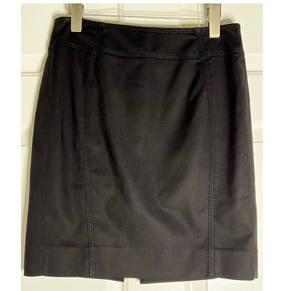 Black A-line skirt size 4